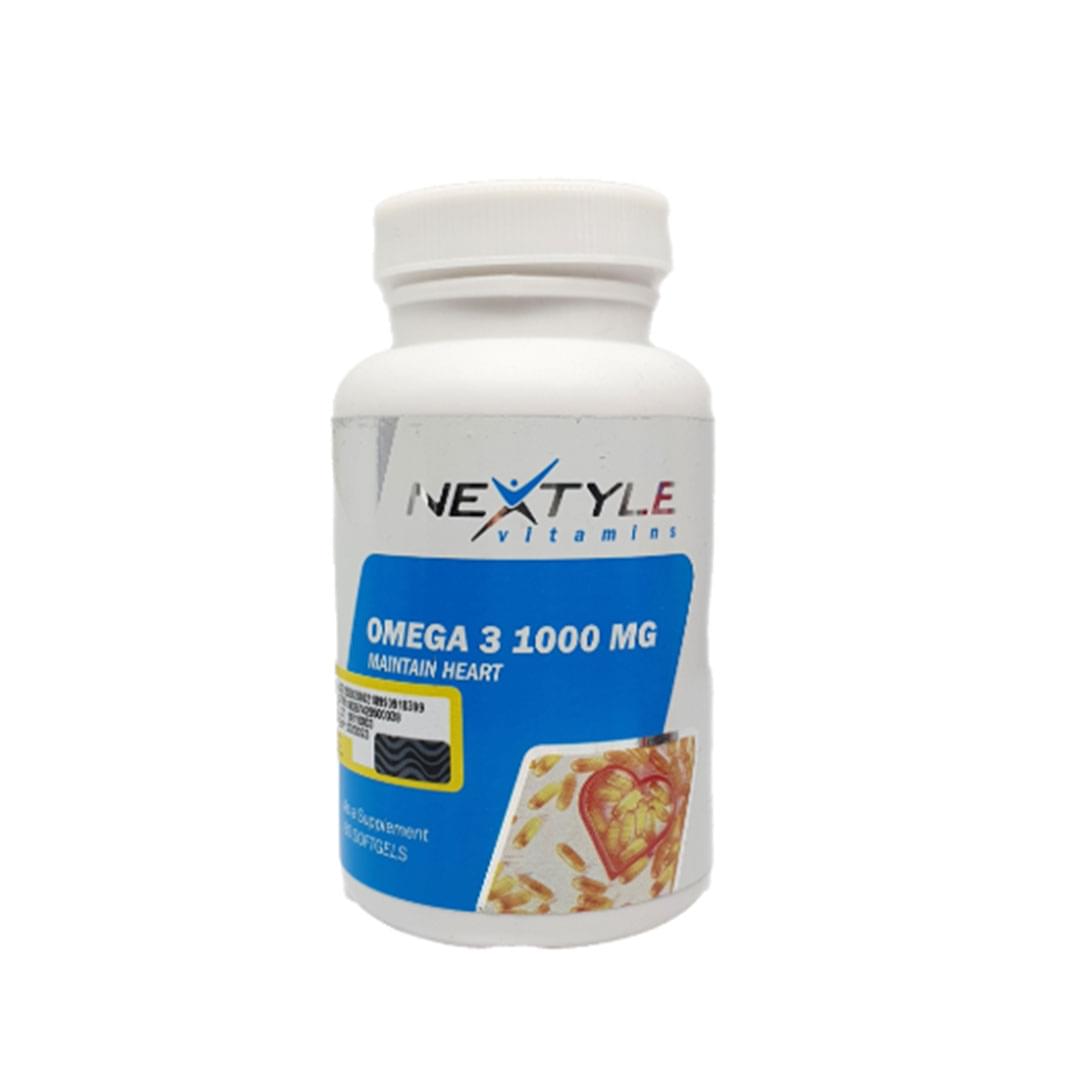 کپسول امگا3 1000 میلی گرم نکستایل OMEGA 3 1000 MG NEXTYLE