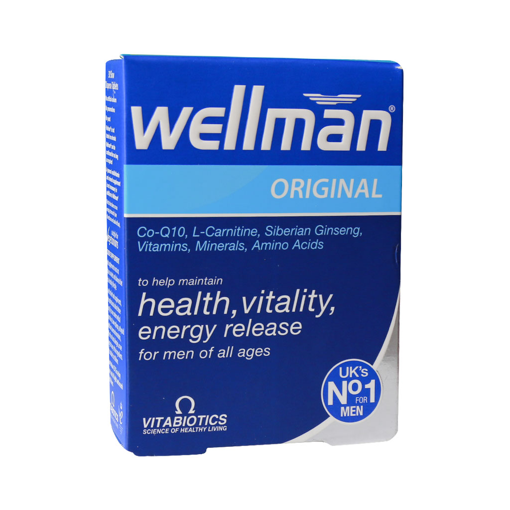 قرص ول من اورجینال ویتابیوتیکس مخصوص آقایان WELLMAN ORIGINAL