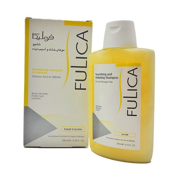 شامپو مخصوص موهای خشک و آسیب دیده فولیکاNOURISHING AND HYDRATING SHAMPOO FULICA