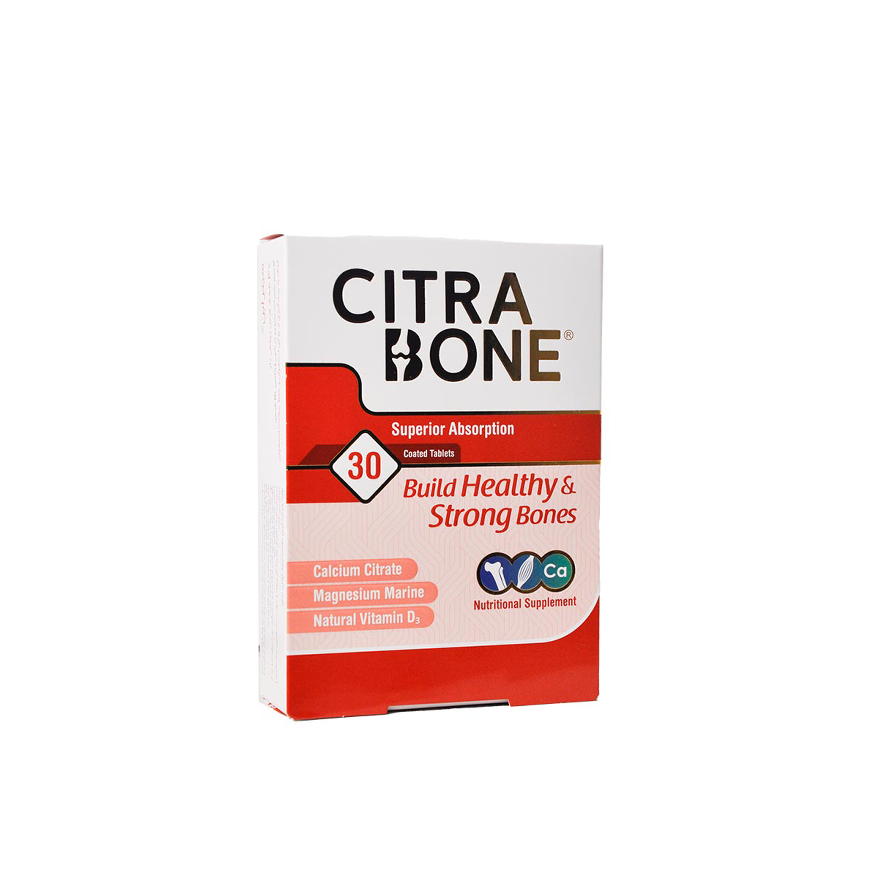 قرص روکش دار سیترابن 30 عددی CITRA BONE