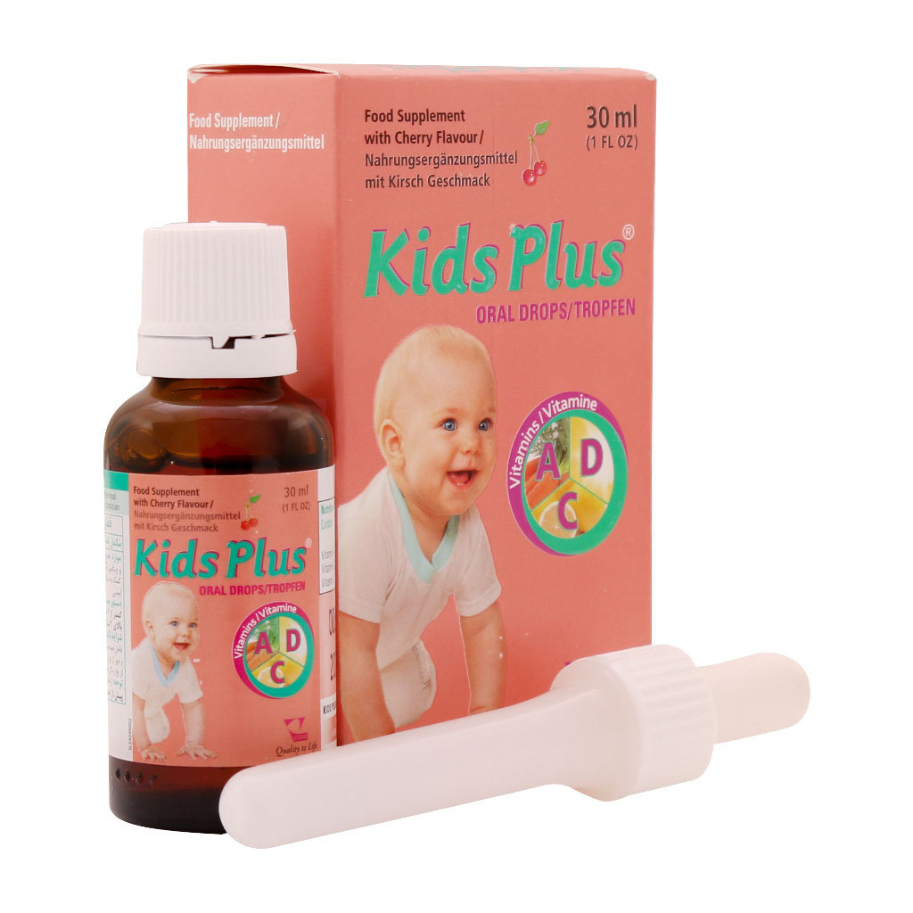 قطره خوراکی کیدز پلاس 30 میلی لیتر KIDS PLUS DROPS