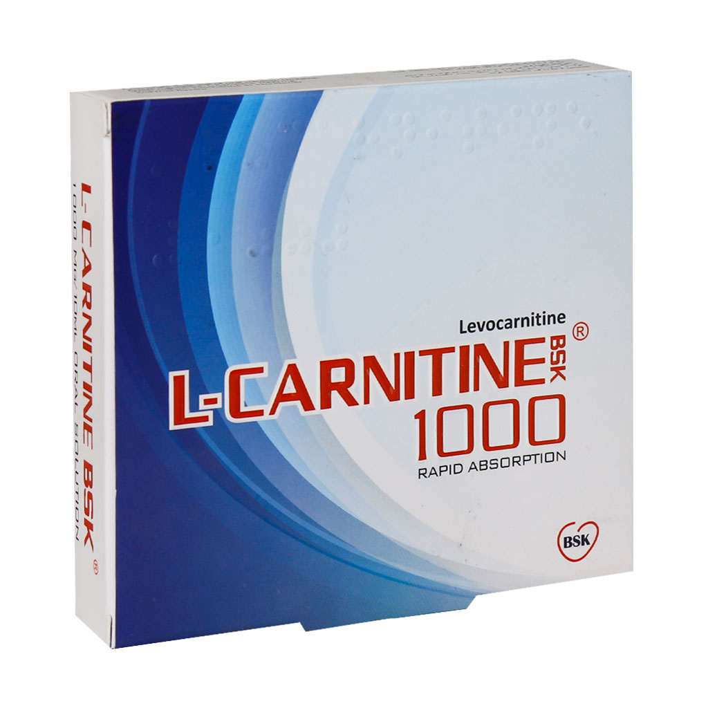 محلول خوراکی ال - کارنیتین 1000 میلی بی اس کی L CARNETINE 1000 BSK