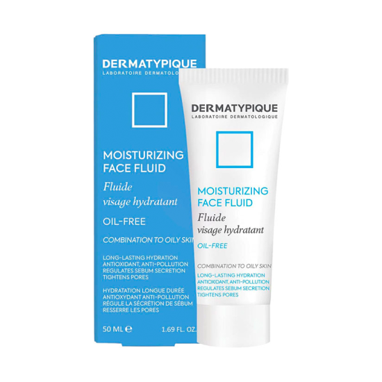 مرطوب کننده و آبرسان پوست چرب درماتیپیک MOISTURIZING FACE FLUID DERMATYPIQUE