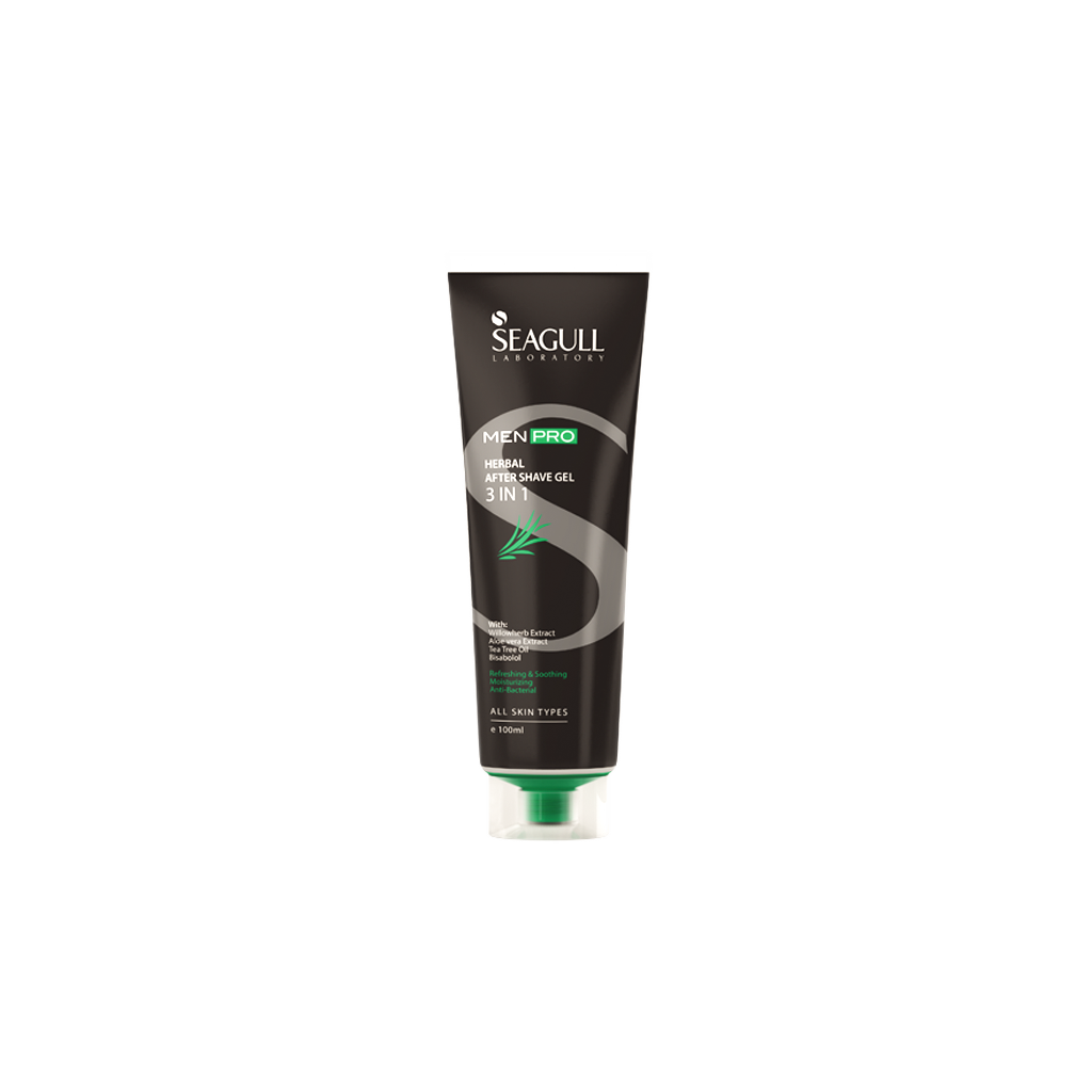 ژل افتر شیو گیاهی آقایان سی گل MEN PRO HERBAL AFTER SHAVE GEL SEAGULL