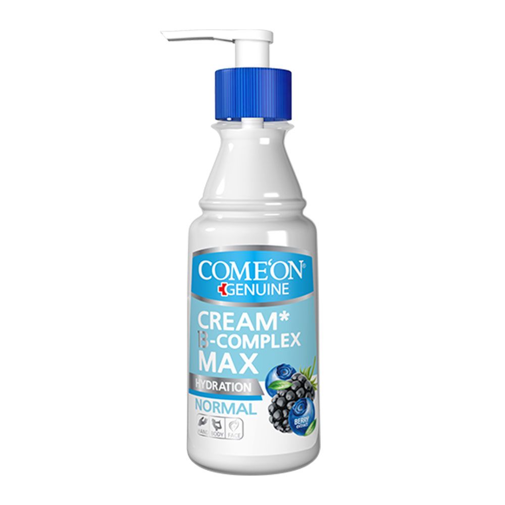 کرم پمپی ب کمپلکس پشن بری پوست نرمال کامان CREAM B-COMPLEX MAX COMEON