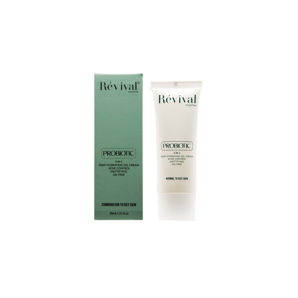 کرم ژل ابرسان پوست چرب و دارای جوش کلکسیون رویوال DEEP HYDRATION GEL CREAM REVIVAL