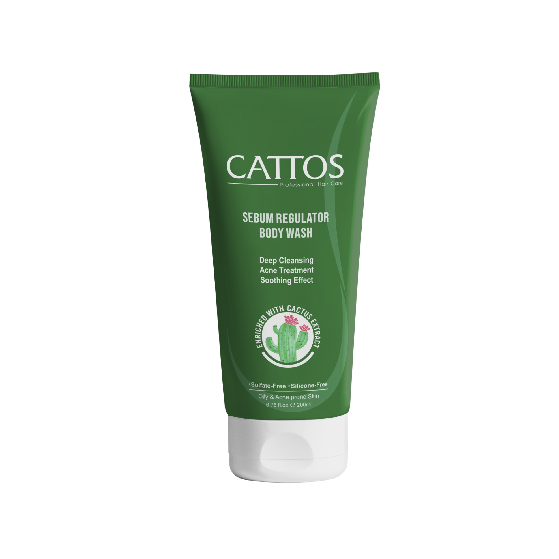 ژل شستشوی بدن آنتی آکنه کاتوس CATTOS SEBUM REGULATOR BODY WASH GEL