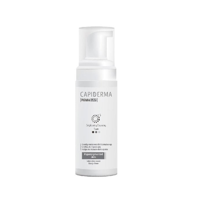 فوم شستشو و روشن کننده صورت پیگماکپ کپیدرما Capiderma Pigma Cap Brightening Cleansing Foam