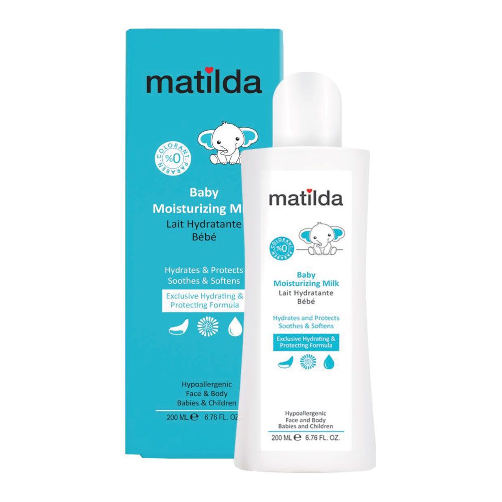 شیر مرطوب کننده کودک ماتیلدا BABY MOISTURIZING MILK MATILDA