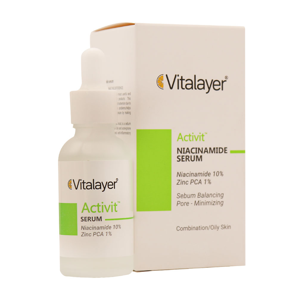 سرم نیاسینامید اکتی ویت ویتالیر VITALAYER ACTIVIT NIACINAMIDE SERUM