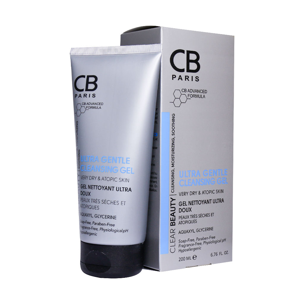 ژل شوینده ملایم پوست خیلی خشک سی بی CB PARIS ULTRA GENTLE CLEANSING GEL