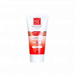 کرم ضد آفتاب کرم پودری  SPF30 مناسب پوست های معمولی و خشک مای MY SUNSCREEN TINTED CREAM FOR NORMAL AND DRY SKINS SPF 30