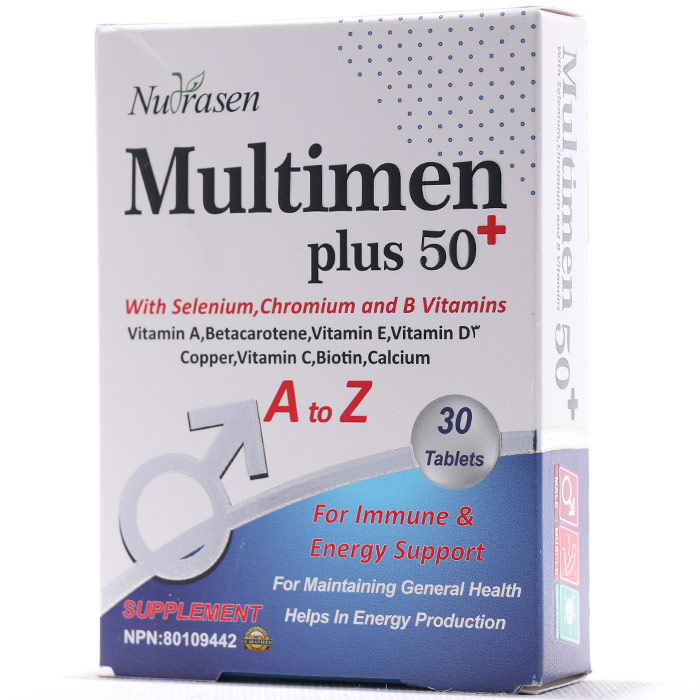 مولتی من پلاس 50 نوتراسن فارما NUTRASEN PHARMA MULTIMEN PLUS 50